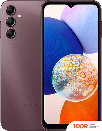 Мобильный телефон Samsung GALAXY A14 5G SM-A146P 6GB/128GB (БОРДОВЫЙ) (158834)