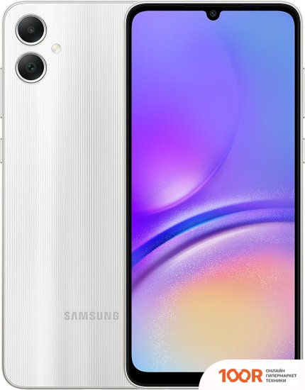 Мобильный телефон Samsung GALAXY A05 SM-A055F/DS 4GB/128GB (СЕРЕБРИСТЫЙ) (158745)