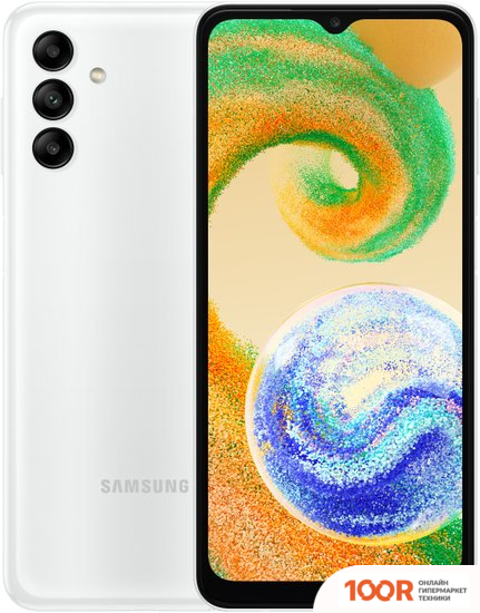 Мобильный телефон Samsung GALAXY A04S SM-A047F/DS 4GB/64GB (БЕЛЫЙ) (158740)