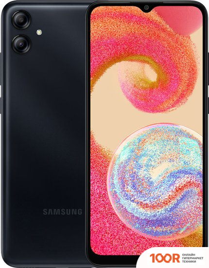 Мобильный телефон Samsung GALAXY A04E SM-A042F/DS 3GB/64GB (ЧЕРНЫЙ) (158725)