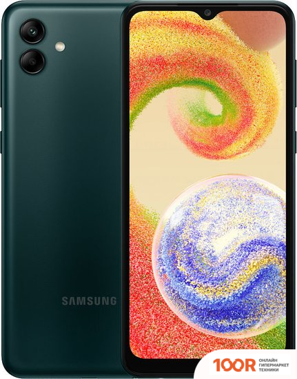 Мобильный телефон Samsung GALAXY A04 SM-A045F/DS 4GB/64GB (ЗЕЛЕНЫЙ) (158709)