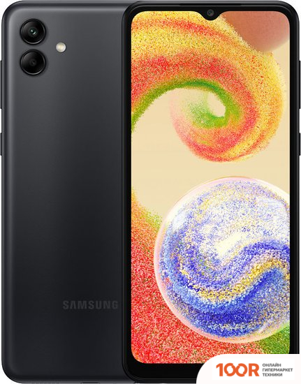 Мобильный телефон Samsung GALAXY A04 SM-A045F/DS 3GB/32GB (ЧЕРНЫЙ) (158707)