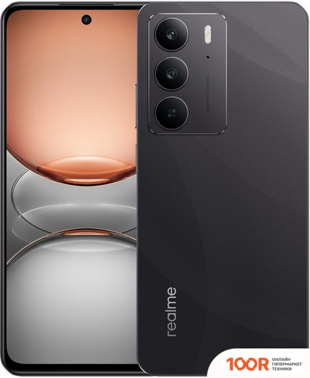 Мобильный телефон Realme C75 RMX3941 8GB/256GB (ЧЕРНЫЙ) (158459)