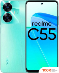 Мобильный телефон Realme C55 6GB/128GB С NFC МЕЖДУНАРОДНАЯ ВЕРСИЯ (ЗЕЛЕНЫЙ) (158428)