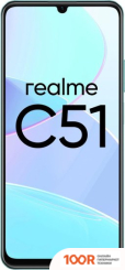 Мобильный телефон Realme C51 RMX3830 4GB/64GB (МЯТНО-ЗЕЛЕНЫЙ) (158420)