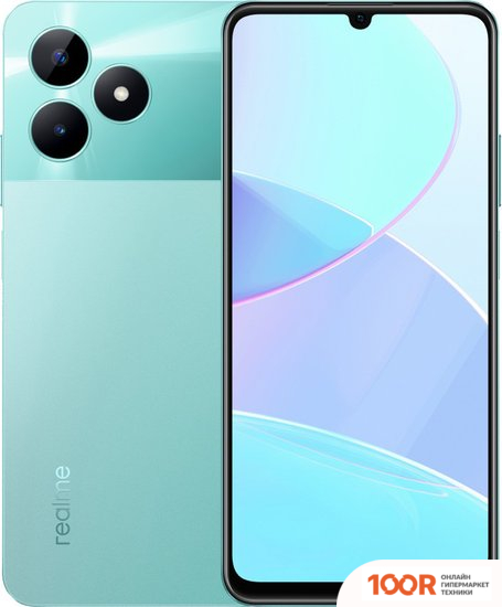 Мобильный телефон Realme C51 RMX3830 4GB/128GB (МЯТНО-ЗЕЛЕНЫЙ) (158418)