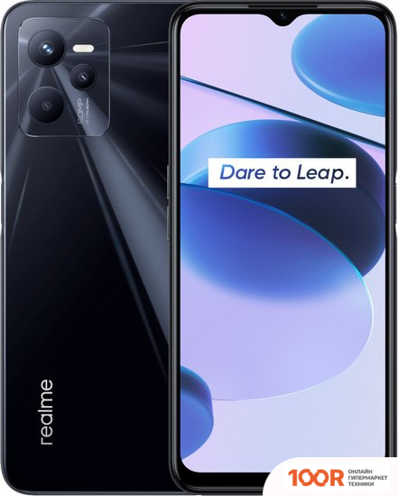 Мобильный телефон Realme C35 RMX3511 4GB/128GB БЕЗ NFC МЕЖДУНАРОДНАЯ ВЕРСИЯ (ЧЕРНЫЙ) (158411)