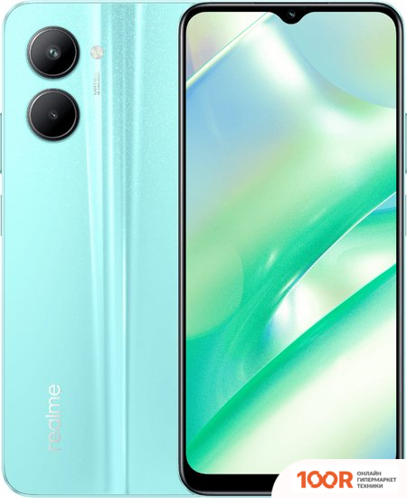 Мобильный телефон Realme C33 RMX3624 4GB/64GB МЕЖДУНАРОДНАЯ ВЕРСИЯ (ГОЛУБОЙ) (158407)
