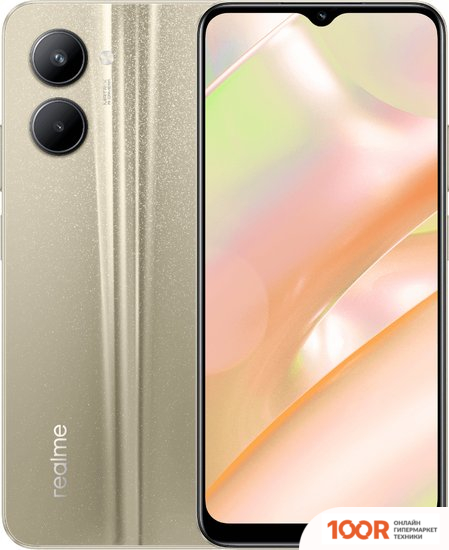 Мобильный телефон Realme C33 RMX3624 3GB/32GB МЕЖДУНАРОДНАЯ ВЕРСИЯ (ЗОЛОТИСТЫЙ) (158402)