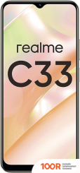 Мобильный телефон Realme C33 RMX3624 3GB/32GB МЕЖДУНАРОДНАЯ ВЕРСИЯ (ЗОЛОТИСТЫЙ) (158402)