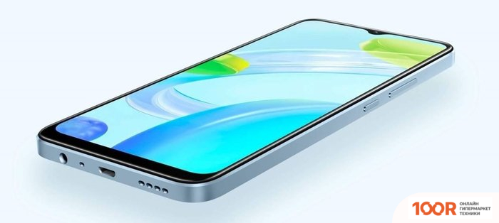 Мобильный телефон Realme C30 4GB/64GB МЕЖДУНАРОДНАЯ ВЕРСИЯ (СИНИЙ) (158385)