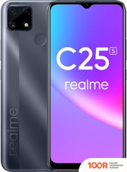 Мобильный телефон Realme C25S RMX3195 4GB/128GB МЕЖДУНАРОДНАЯ ВЕРСИЯ (СЕРЫЙ) (158365)
