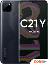 Мобильный телефон Realme C21Y RMX3263 4GB/64GB АЗИАТСКАЯ ВЕРСИЯ (ЧЕРНЫЙ) (158360)