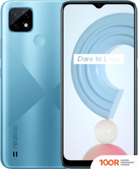 Мобильный телефон Realme C21 RMX3201 4GB/64GB (ГОЛУБОЙ) (158353)
