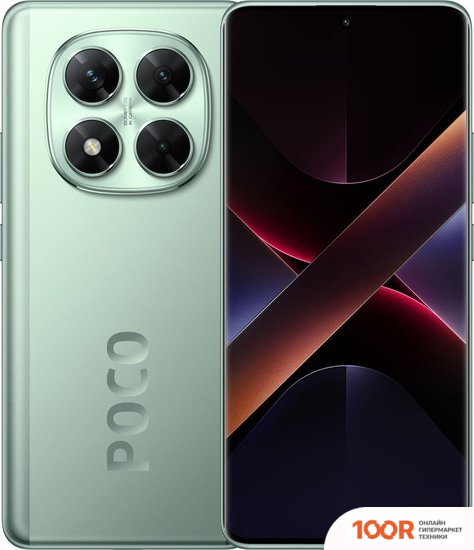 Мобильный телефон POCO X7 12GB/512GB МЕЖДУНАРОДНАЯ ВЕРСИЯ (ЗЕЛЕНЫЙ) (158060)