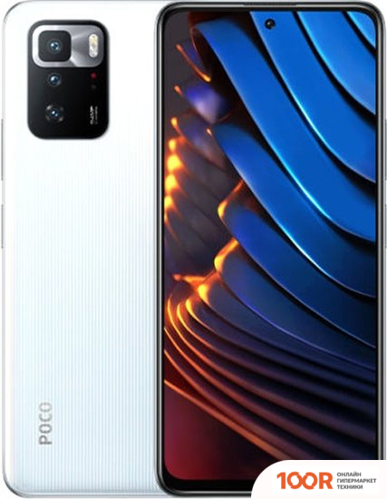 Мобильный телефон POCO X3 GT 8GB/128GB МЕЖДУНАРОДНАЯ ВЕРСИЯ (БЕЛЫЙ) (157998)