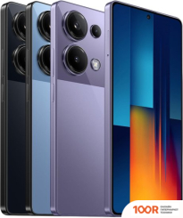 Мобильный телефон POCO M6 PRO 8GB/256GB С NFC МЕЖДУНАРОДНАЯ ВЕРСИЯ (СИНИЙ) (157989)