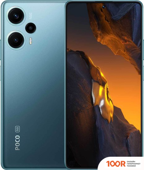 Мобильный телефон POCO F5 8GB/256GB МЕЖДУНАРОДНАЯ ВЕРСИЯ (СИНИЙ) (157862)