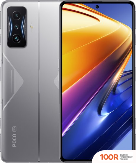 Мобильный телефон POCO F4 GT 8GB/128GB МЕЖДУНАРОДНАЯ ВЕРСИЯ (СЕРЕБРИСТЫЙ) (157856)