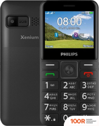 Мобильный телефон Philips XENIUM E207 (ЧЕРНЫЙ) (157761)