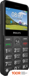 Мобильный телефон Philips XENIUM E207 (ЧЕРНЫЙ) (157761)