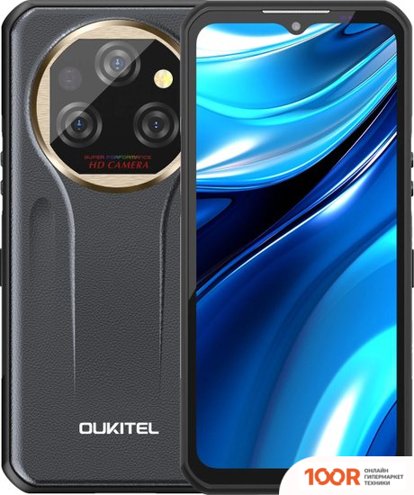 Мобильный телефон Oukitel WP39 PRO 12GB/512GB (ЧЕРНЫЙ/ЗОЛОТИСТЫЙ) (157718)