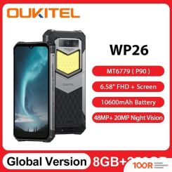 Мобильный телефон Oukitel WP26 (ЧЕРНЫЙ) (157688)