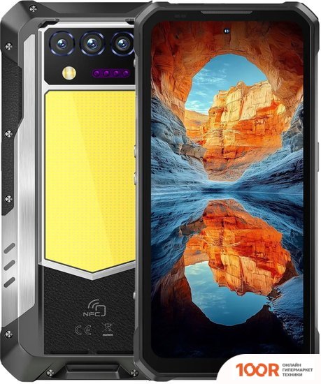 Мобильный телефон Oukitel WP100 TITAN 16GB/512GB (ЧЕРНЫЙ/СЕРЕБРИСТЫЙ) (157648)