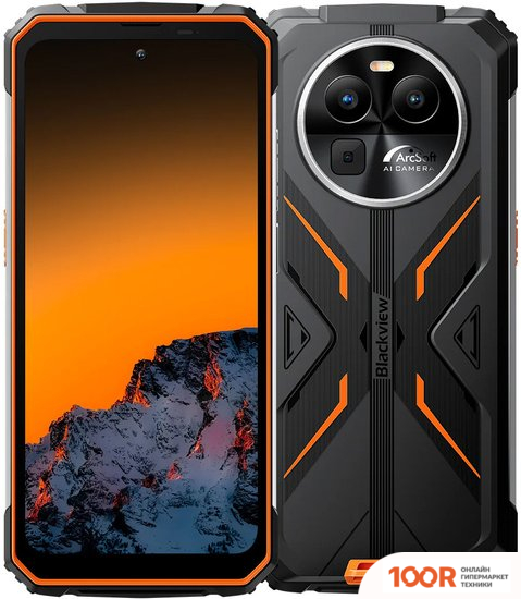 Мобильный телефон Oscal PILOT 2 8GB/256GB (ОРАНЖЕВЫЙ) (157570)