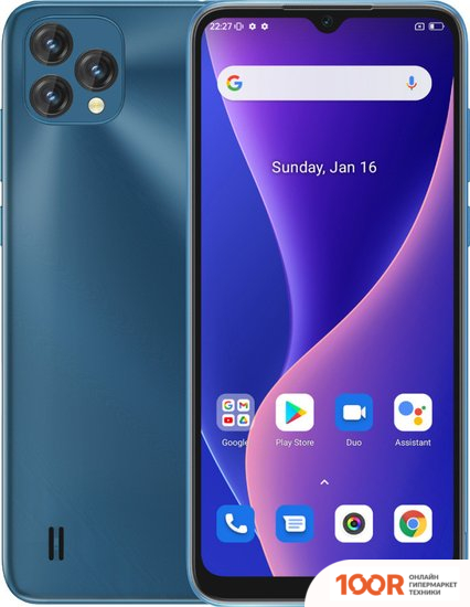 Мобильный телефон Oscal C60 4GB/32GB (СИНИЙ) (157562)