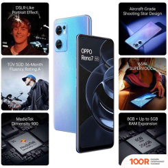 Мобильный телефон Oppo FIND X5 LITE CPH2371 8GB/256GB МЕЖДУНАРОДНАЯ ВЕРСИЯ (МЕТЕОРИТНЫЙ ГОЛУБОЙ) (157429)