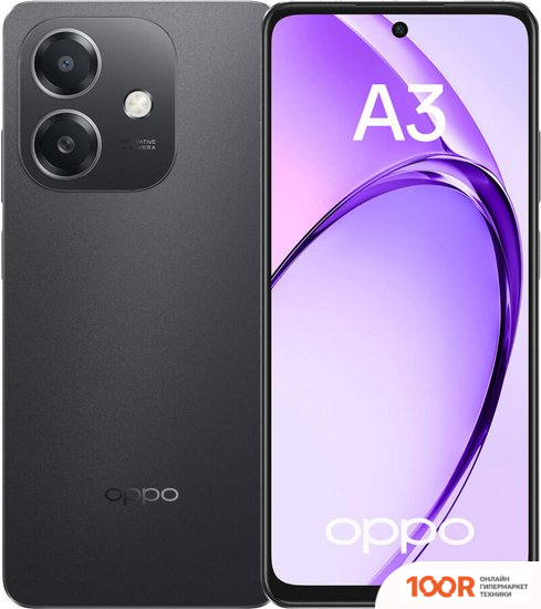 Мобильный телефон Oppo A3 CPH2669 6GB/256GB МЕЖДУНАРОДНАЯ ВЕРСИЯ (ЧЕРНЫЙ) (157353)