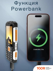 Мобильный телефон Olmio X14 (ЧЕРНЫЙ/ОРАНЖЕВЫЙ) (157002)