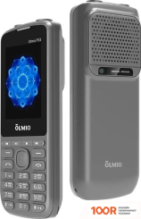 Мобильный телефон Olmio P33 (СЕРЫЙ) (156990)