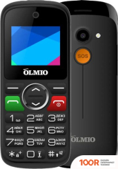 Мобильный телефон Olmio C18 (ЧЕРНЫЙ) (156972)