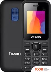 Мобильный телефон Olmio A12 (ЧЕРНЫЙ/СИНИЙ) (156967)