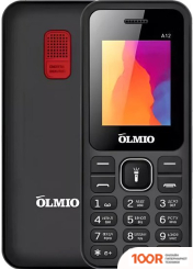 Мобильный телефон Olmio A12 (ЧЕРНЫЙ/КРАСНЫЙ) (156966)