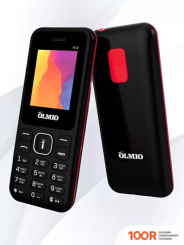 Мобильный телефон Olmio A12 (ЧЕРНЫЙ/КРАСНЫЙ) (156966)