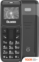 Мобильный телефон Olmio A02 (ЧЕРНЫЙ) (156965)