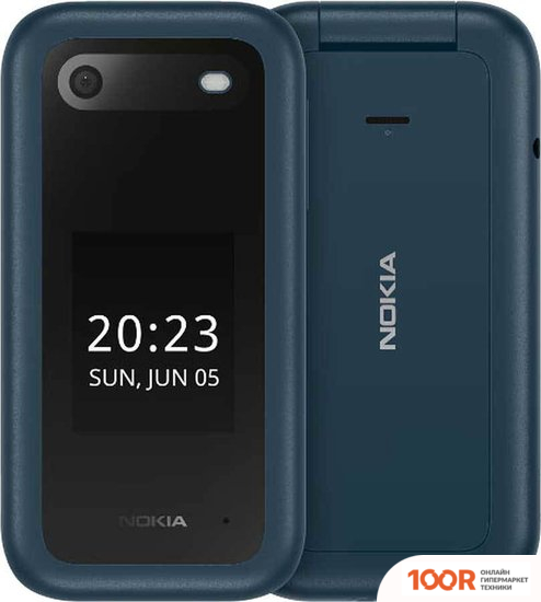 Мобильный телефон Nokia 2660 (2022) TA-1469 DUAL SIM (СИНИЙ) (156681)