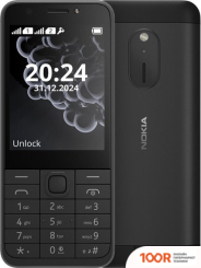Мобильный телефон Nokia 230 (2024) DUAL SIM TA-1609 (ЧЕРНЫЙ) (156677)