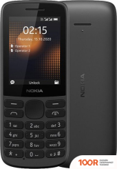 Мобильный телефон Nokia 215 4G TA-1272 (ЧЕРНЫЙ) (156670)