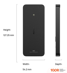 Мобильный телефон Nokia 215 4G (2024) DUAL SIM TA-1613 (ЧЕРНЫЙ) (156668)