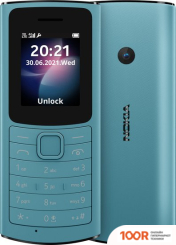 Мобильный телефон Nokia 110 4G DUAL SIM (БИРЮЗОВЫЙ) (156635)