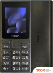 Мобильный телефон Nokia 108 (2024) DUAL SIM TA-1627 (ЧЕРНЫЙ) (156629)