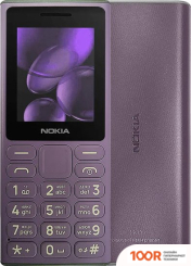 Мобильный телефон Nokia 108 (2024) DUAL SIM TA-1627 (ФИОЛЕТОВЫЙ) (156628)