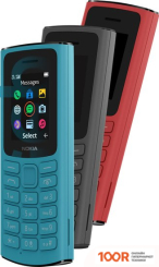 Мобильный телефон Nokia 105 4G DUAL SIM (КРАСНЫЙ) (156617)