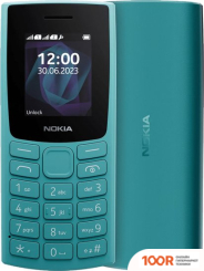 Мобильный телефон Nokia 105 (2023) DUAL SIM TA-1557 (БИРЮЗОВЫЙ) (156611)