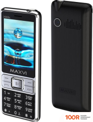 Мобильный телефон Maxvi X900C (ЧЕРНЫЙ) (156298)