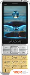 Мобильный телефон Maxvi X900 (ЗОЛОТИСТЫЙ) (156296)